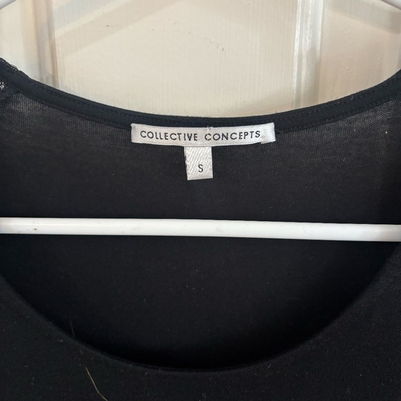 long sleeve sequin shirt sequin shoulder - Picture 3 of 5